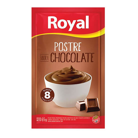 POSTRE ROYAL CHOCOLATE 65 Grs