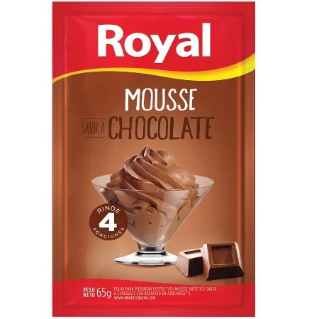 MOUSSE ROYAL Chocolate 65 Grs
