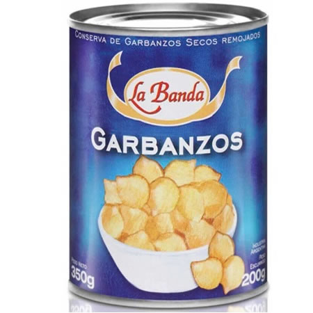 GARBANZO LA BANDA LATA 350 Grs