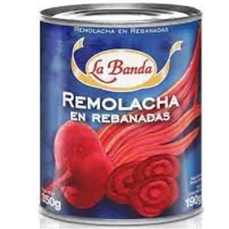REMOLACHA LA BANDA REBANADA 350 Grs